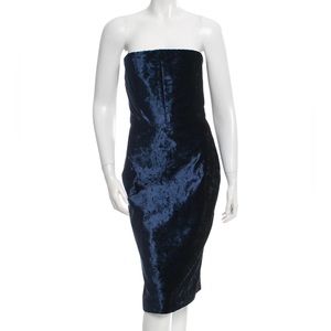 Acne dress velvet size 34 mini brand new